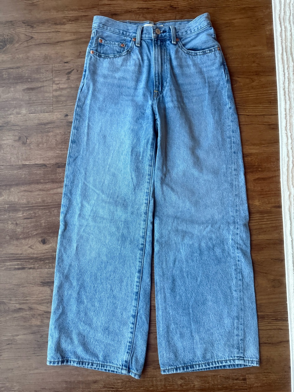 Levi’s women’s rib cage wide leg